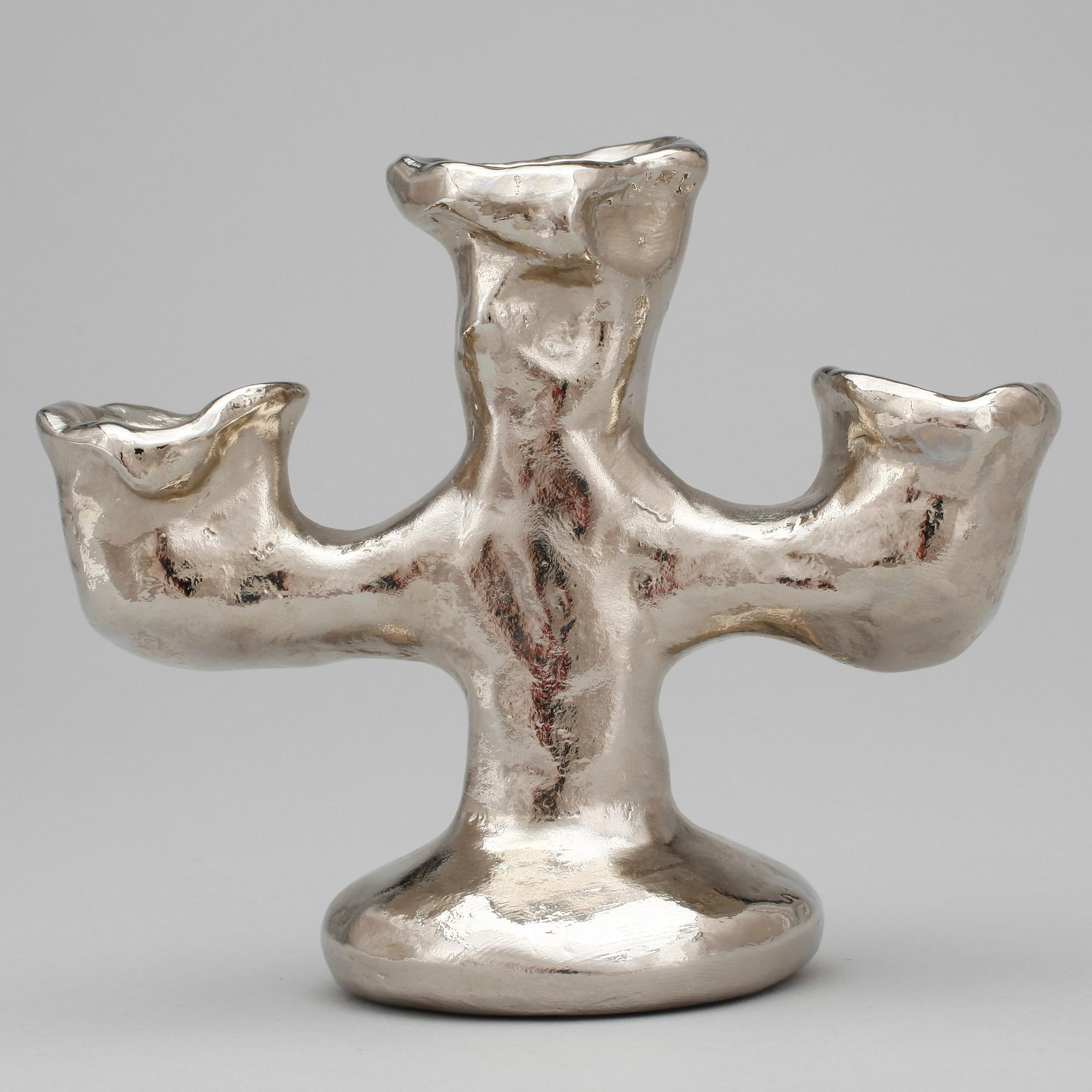 DAN WOLGERS, skulptur/ljusstake, brons, 2007, upplaga 10/100.