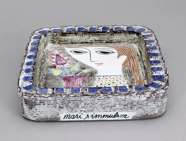 PARTI KERAMIK, 3 delar, Mari Simmulson, Upsala-Ekeby.