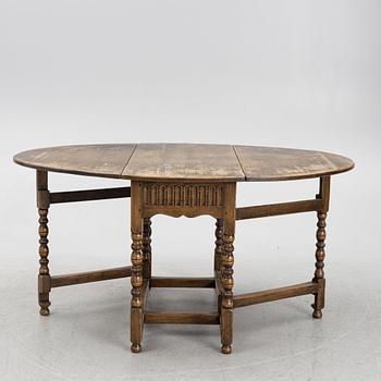 Drop-leaf table, 19th century.