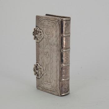 ETUI, silver, sannolikt Mellaneuropa 1800-tal. Vikt 298 g.