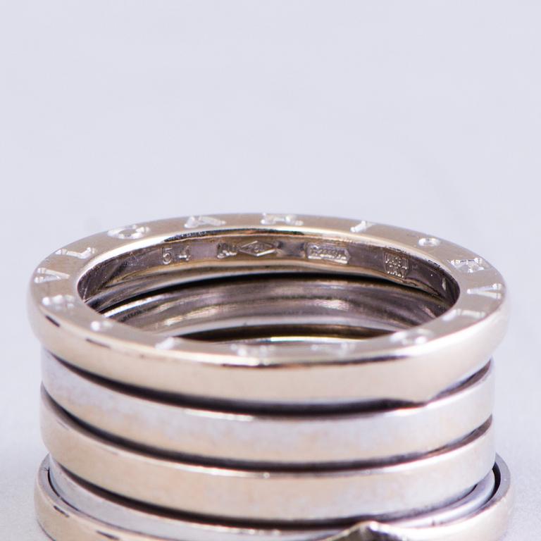 A RING, Bulgari B Zero 1, 18K white gold.