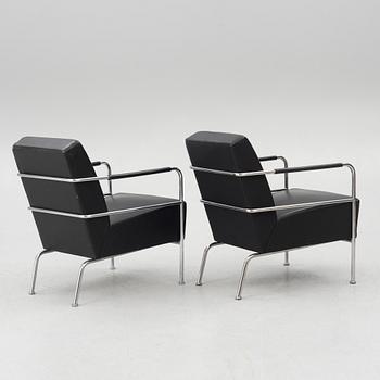 Gunilla Allard, a pair of 'Cinema' armchairs, Lammhults, Sweden.