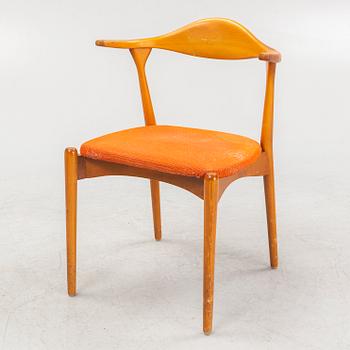 Folke Andersson, an 'Aristo' chair and a desk, Hugo Troeds, Bjärnum, mid 20th Century.