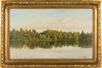 Elias Muukka, Lake Landscape.