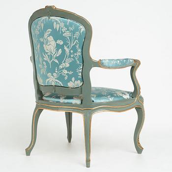 A Swedish Rococo 18th century chair.