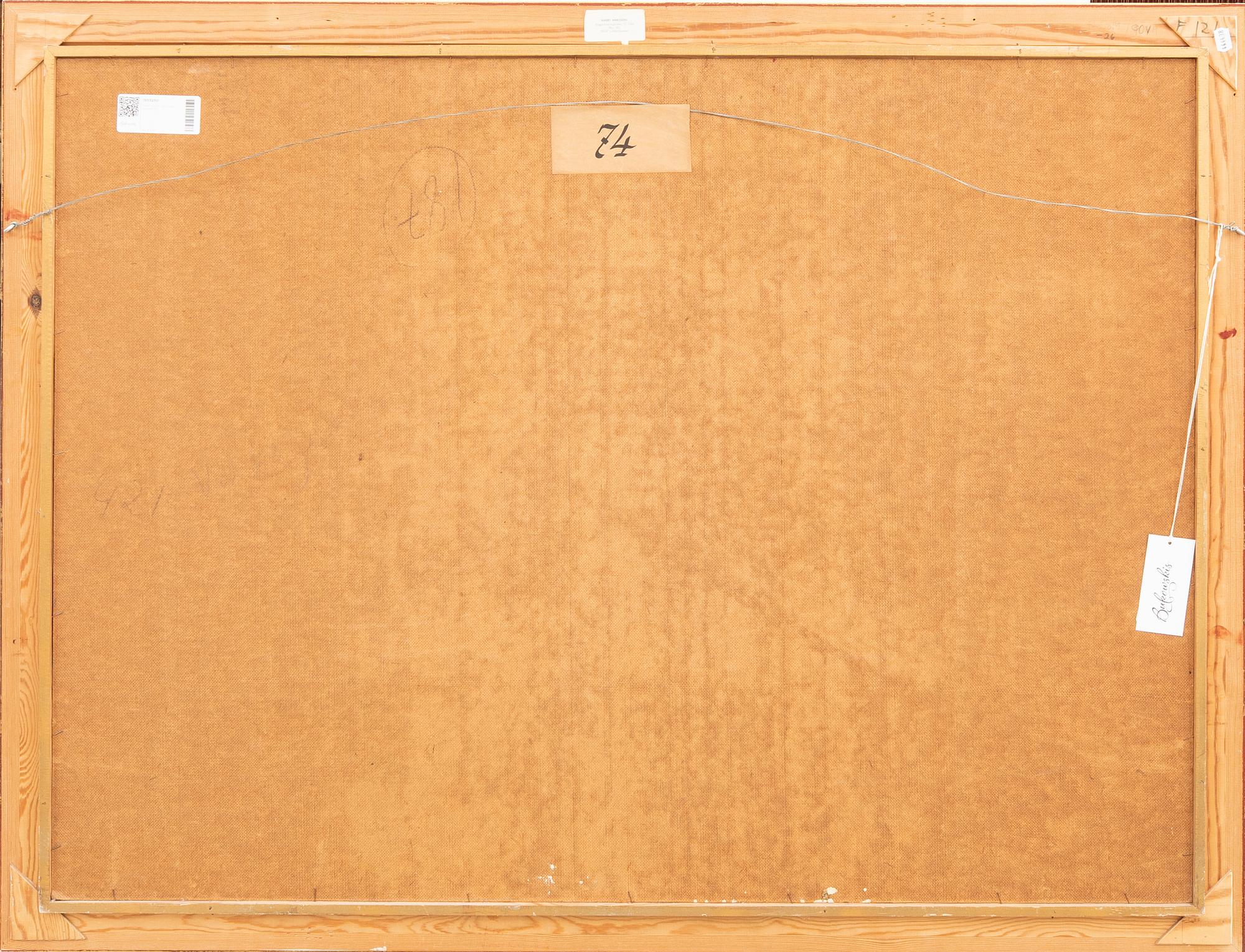 Martin Emond, olja på duk, signerad.