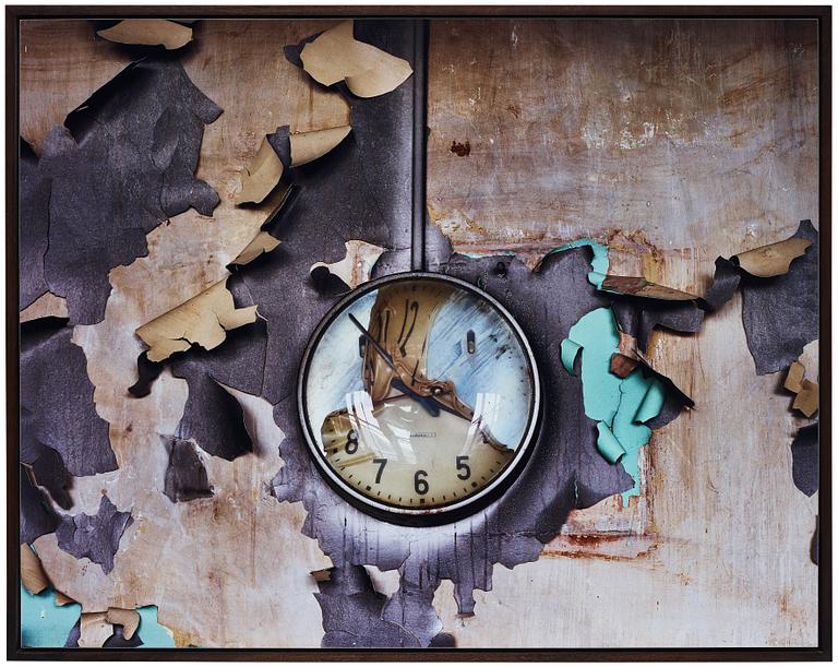 "Melted Clock, Cass Technical High School, Detroit", 2008.