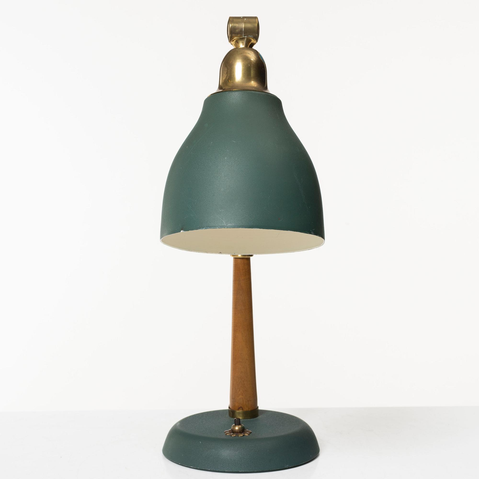 Edvard Hagman AB, bordslampa, modell "3938", Norrköping, 1950-tal.