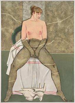 Lars Andersson, "Sittande kvinnlig akt".