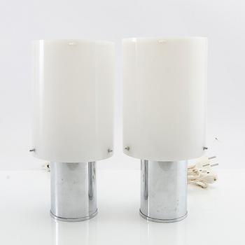 Hans-Agne Jakobsson, a pair of table lamps, Markaryd, late 20th century.