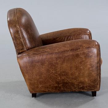 A modern armchair.