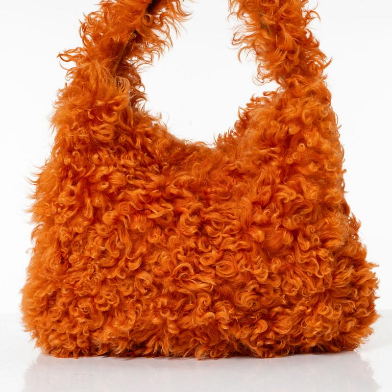 Miu Miu, bag, "Montone Letter Fur Bag".
