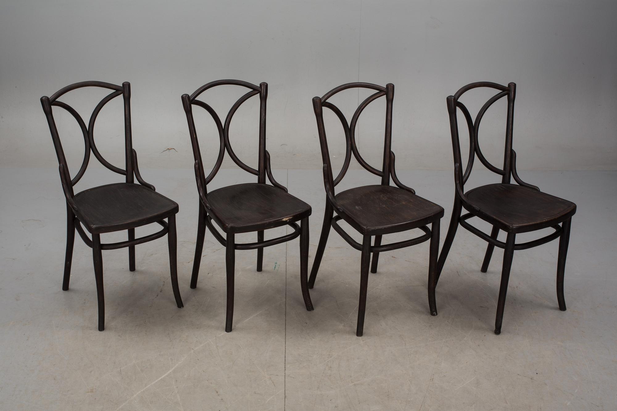 STOLAR, 4 st. Thonet, 1900-tal.