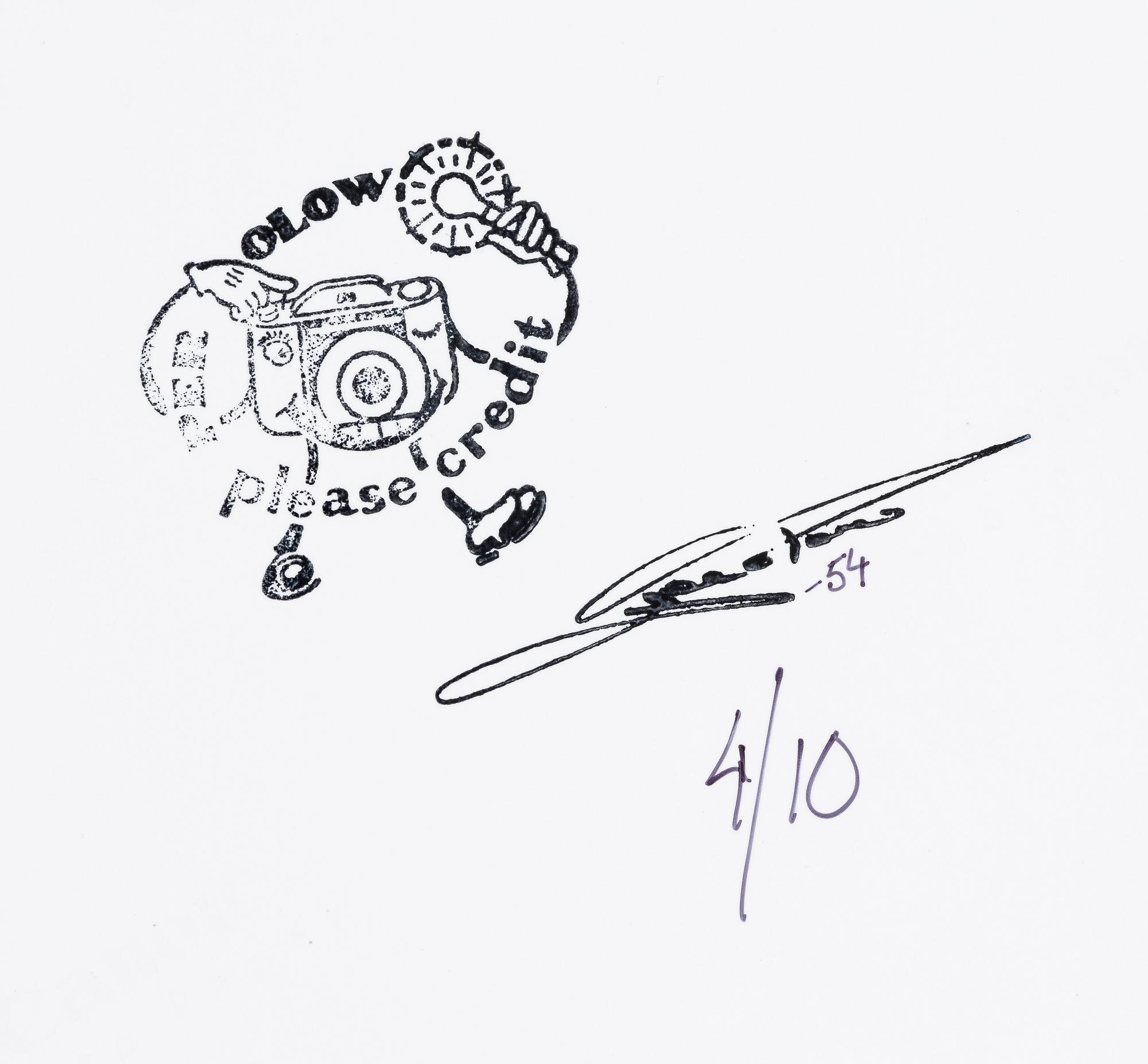 Per-Olow Anderson, "Sophia Loren photographed in Per-Olow's Mercedes Benz 300 in SL Rome 1954".