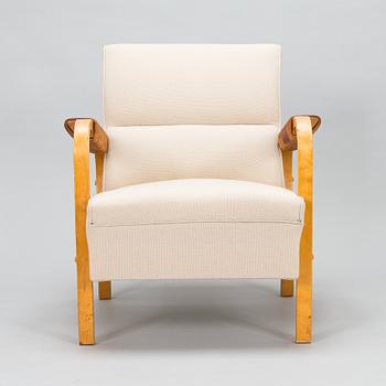 Alvar Aalto, armchair model 48, O.Y. Huonekalu- ja Rakennustyötehdas A.B., Finland 1950s.