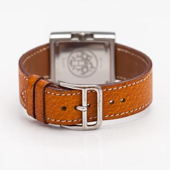 HERMÈS, Belt, wristwatch, 26 x 30 mm.