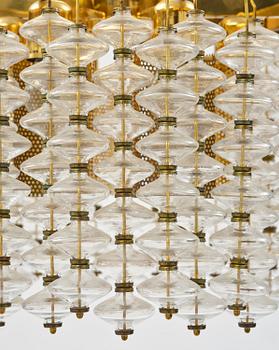 Hans-Agne Jakobsson, taklampa, "Estrella", modell "T 580", Hans-Agne Jakobsson AB, Markaryd, 1960-70-tal.