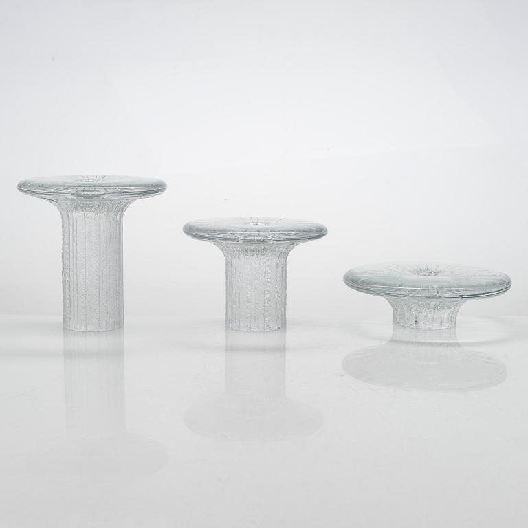 Timo Sarpaneva, ljusstakar, 8 st, "Bolero" 2661 Iittala. I produktion 1979-1983.