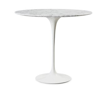 An Eero Saarinen 'Tulip' marble top side table, Knoll International.