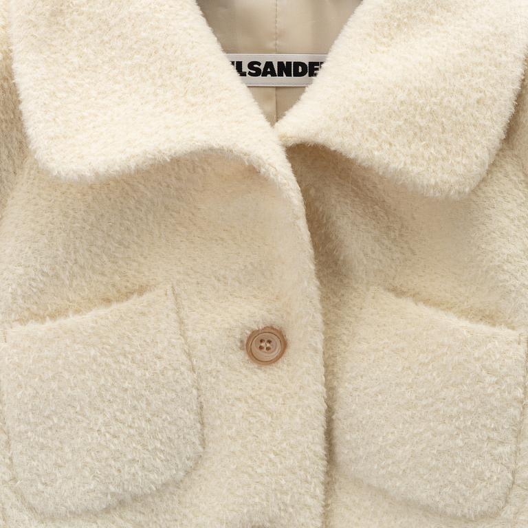 Jil Sander, a wool jacket and skirt, size 36.