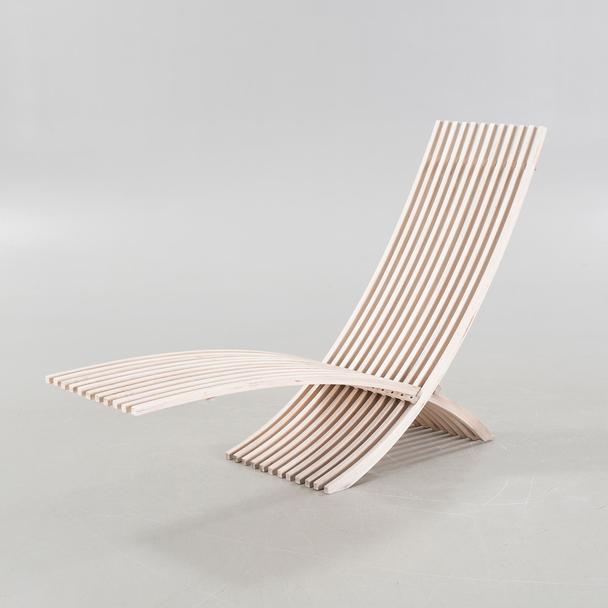 NILS-OLE ZIB, däckstol, "Nozib", Bergaform, 1900-/2000-tal.