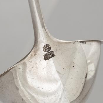 Tias Eckhoff, sauce ladle, sterling silver, "Cypress", Georg Jensen, Denmark.