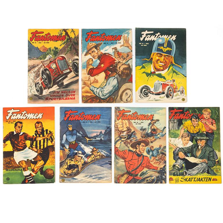 Comic books, 26, “The Phantom”, 1953 edition.