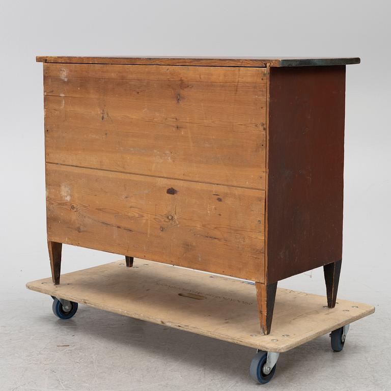 19th century Folk art chest of drawers.