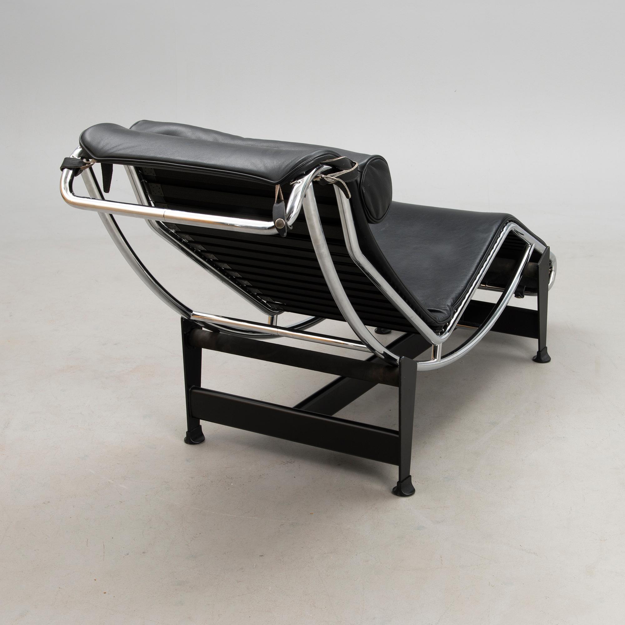 Le Corbusier, LC4 Chaise Longue, Cassina, Italy, numbered 71801, design Pierre Jeanneret and Charlotte Perriand.