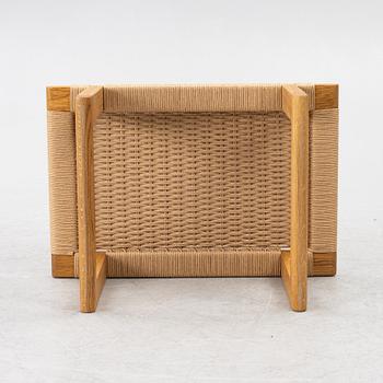 Hans J. Wegner, stool/side table, Carl Hansen & Søn, Denmark, contemporary.
