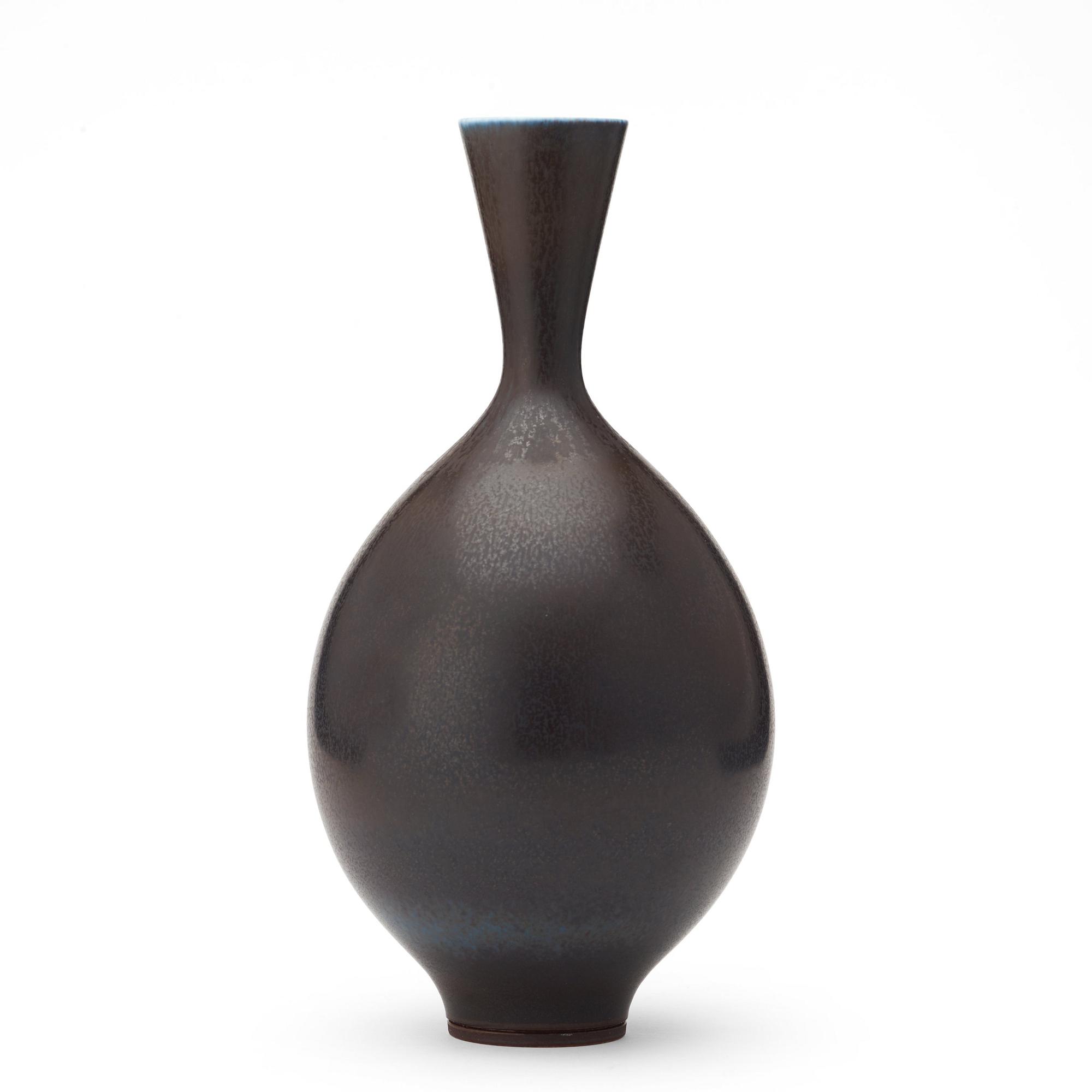 Berndt Friberg, a stoneware vase, Gustavsberg Studio 1968.