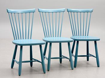 STOLAR, 3 st, design Carl Malmsten "Lilla Åland".