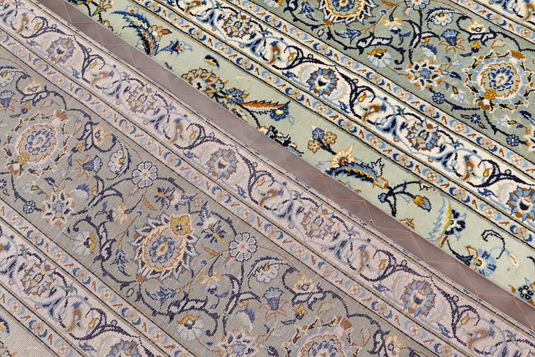 A  carpet Keshan, approx. 432 x 300 cm.