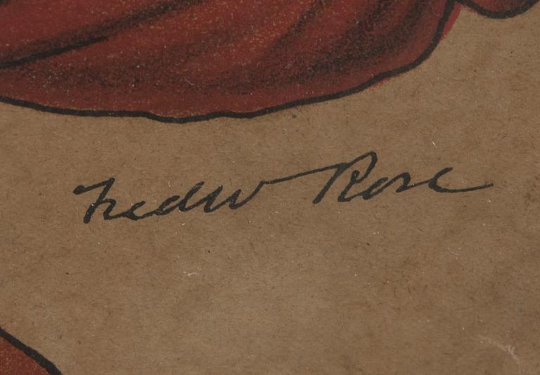 PROPAGANDAPLANSCH, Finland ca 1900, efter Frans W. Rosen.