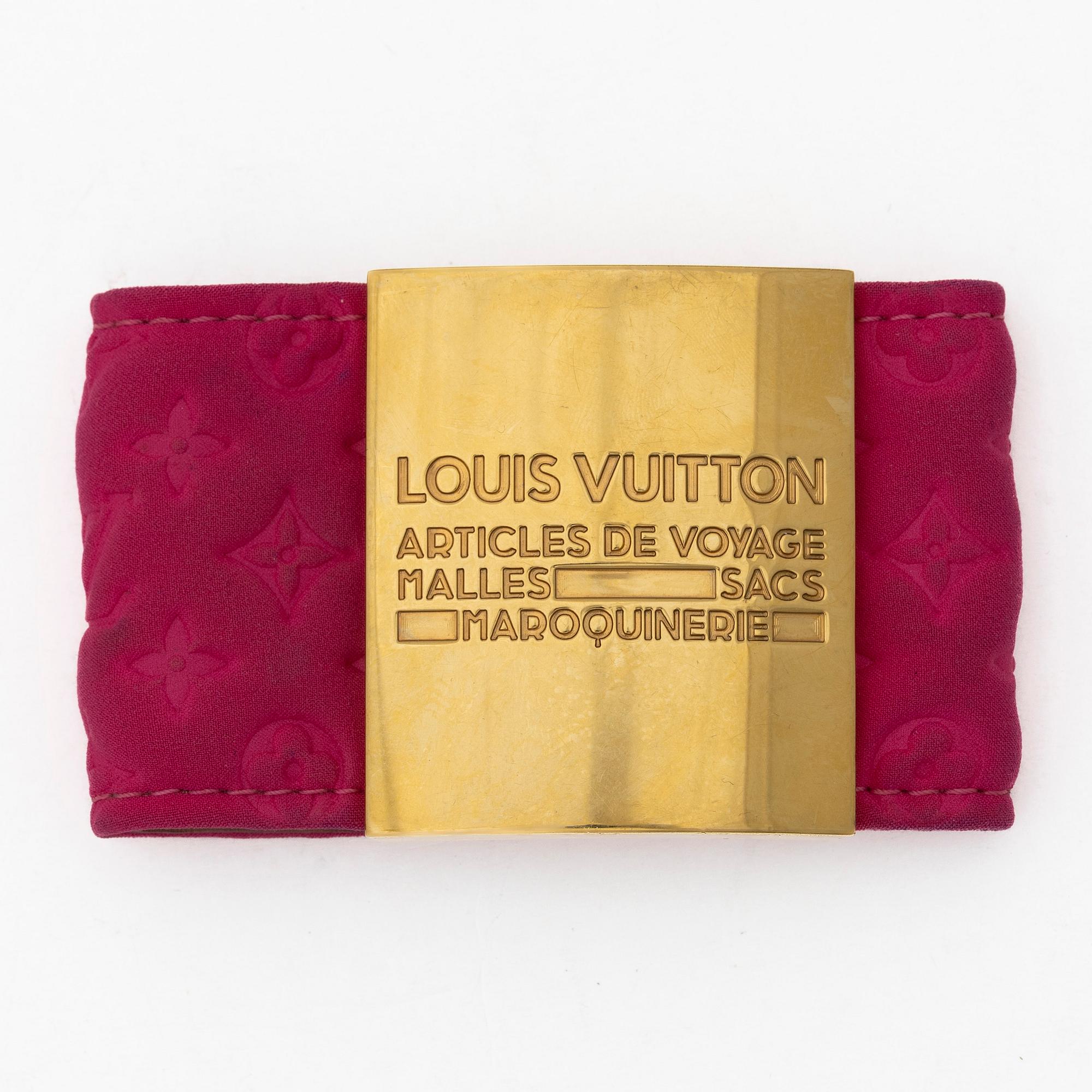 Louis Vuitton, bracelet, "Nanogram Cuff".