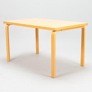 ALVAR AALTO, A 1990's '81B' table for Artek.