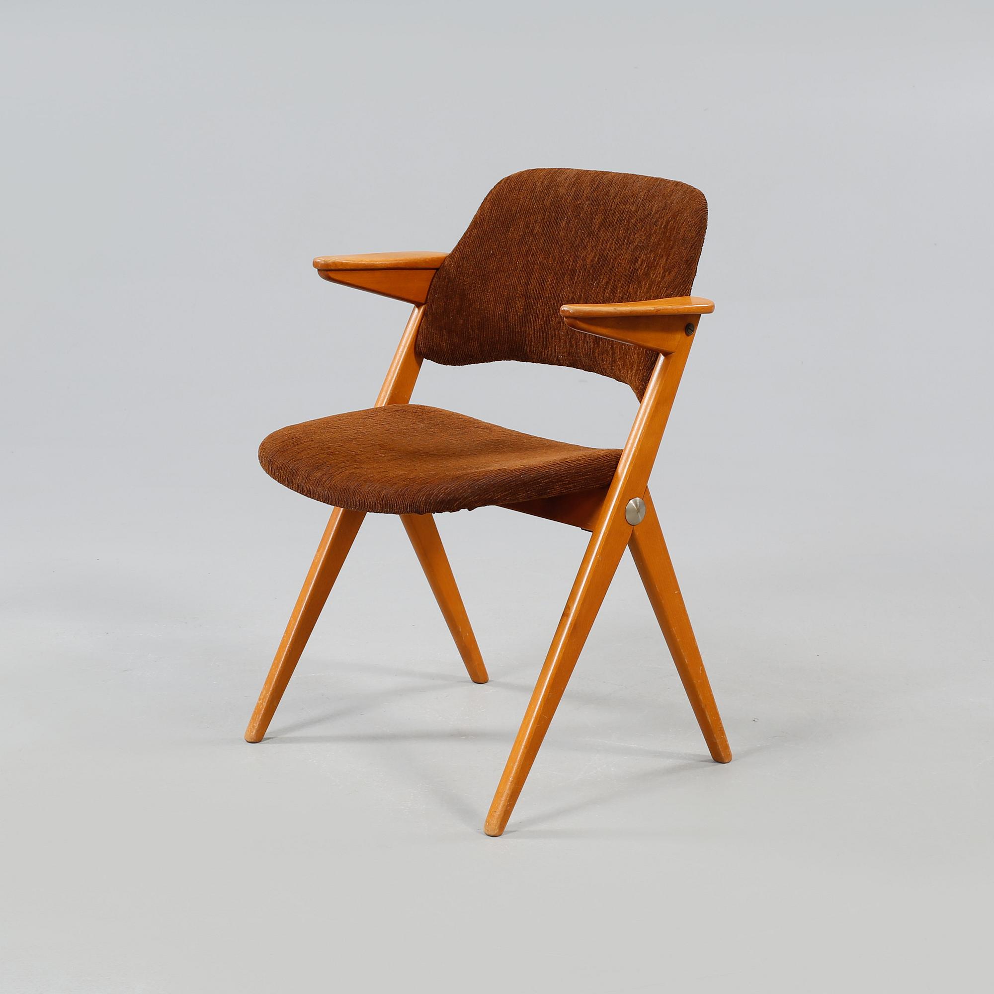 KARMSTOL, ur "Triva"-serien, Bengt Ruda Nordiska Kompaniet, 1950-tal.