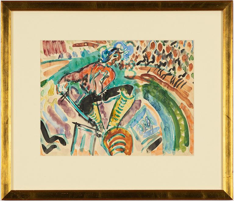 Isaac Grünewald, At the circus.