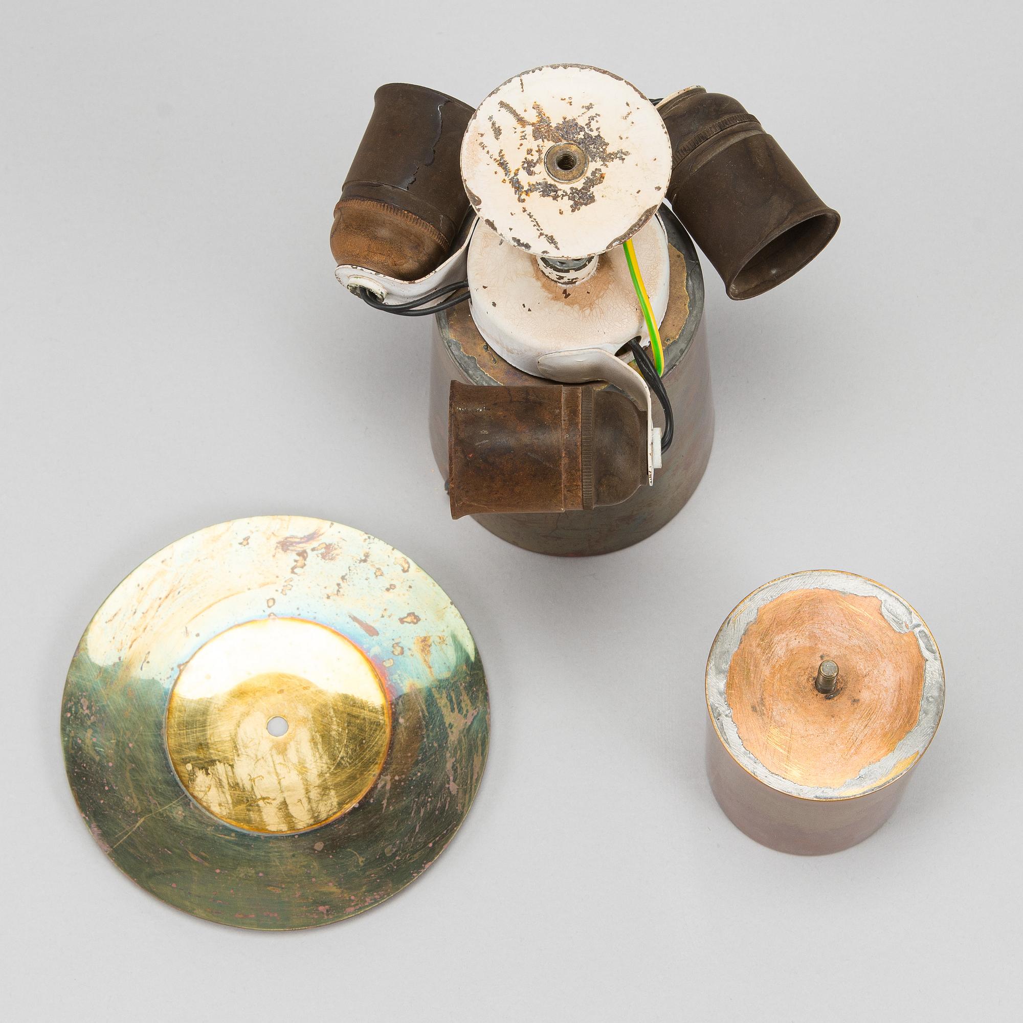 Paavo Tynell, A ceiling light  for Taito. Made to order 1950.