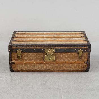 Louis Vuitton, a vintage steamer trunk, late 19th Century.