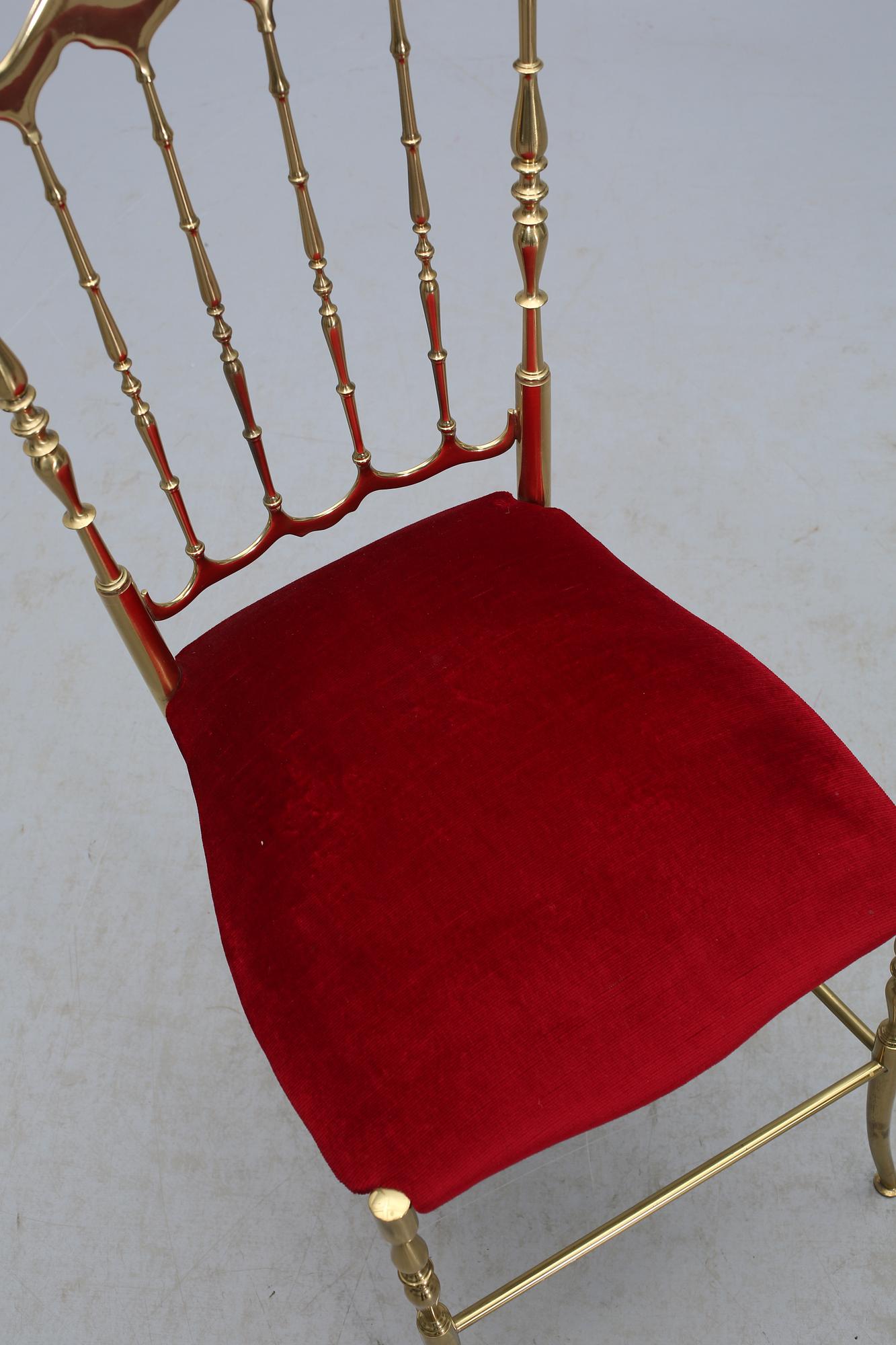 STOLAR, 2 st, Chiavari, Italien, 1900-talets mitt/andra hälft.