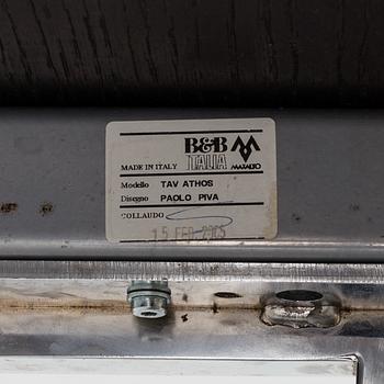 A "Athos" dining table by Paolo Piva for B&B Italia.