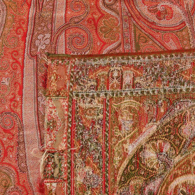 VÄVNAD, paisley, 1900-tal. 302x150 cm.
