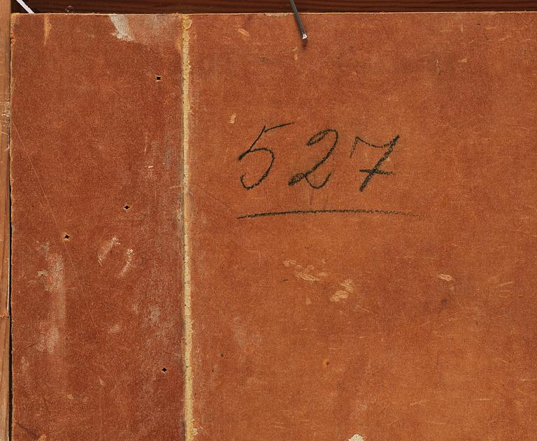 Gustaf Fjaestad, Winter landscape with sunlit watercourse.