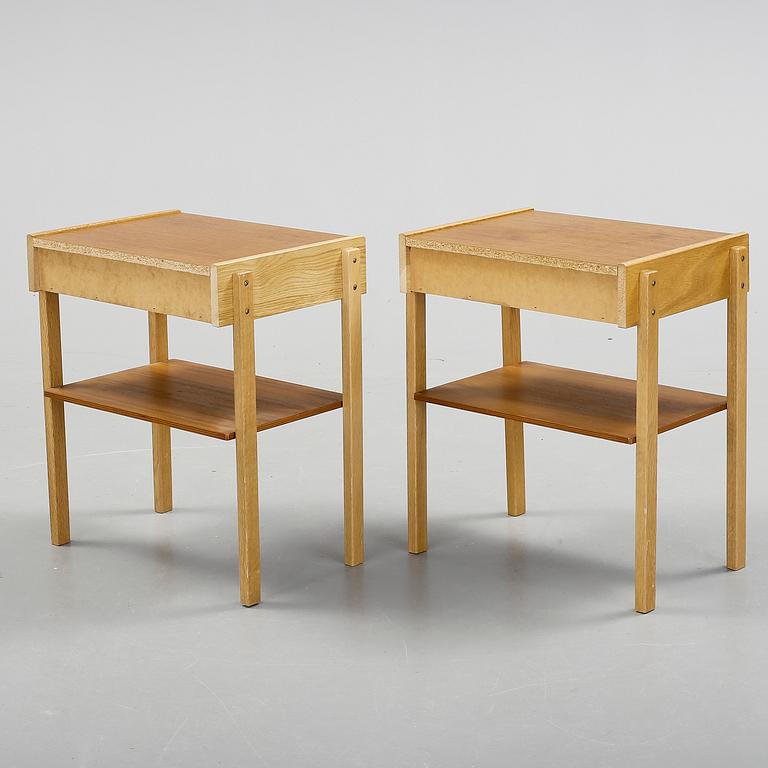 NATTDUKSBORD. Ett par. 1950-60-tal.