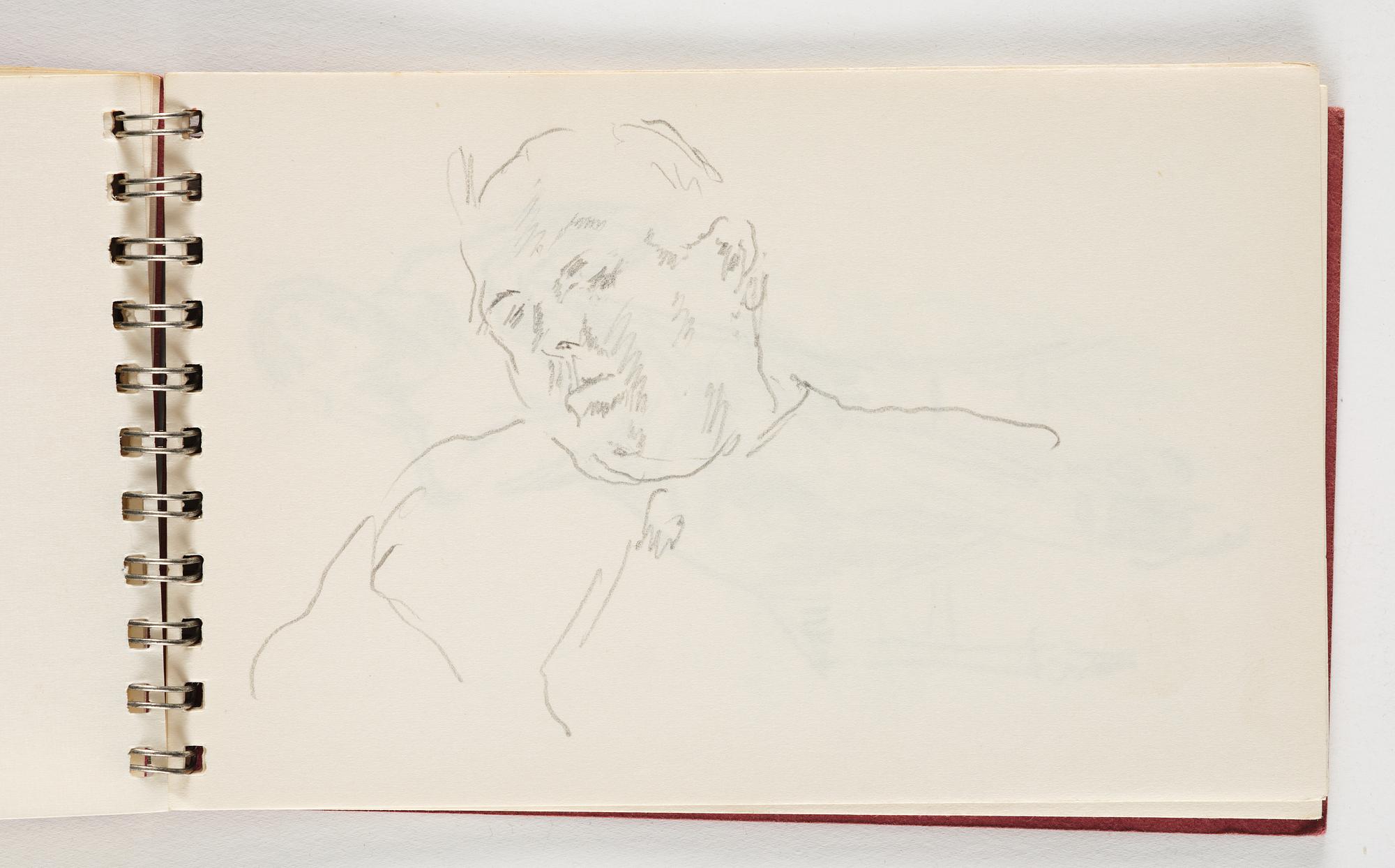 Lotte Laserstein, 10 små skissblock med teckningar.