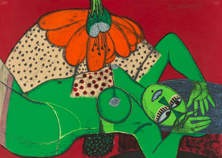Beverloo Corneille, "Under blomman".