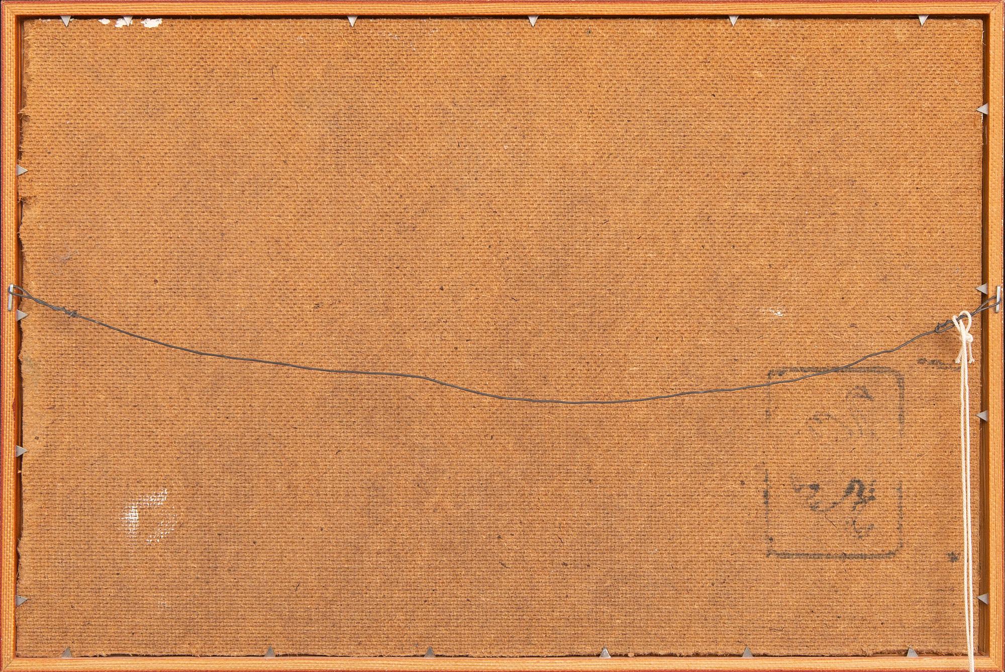 Gerhard Nordström,  oil on panel, signed.
