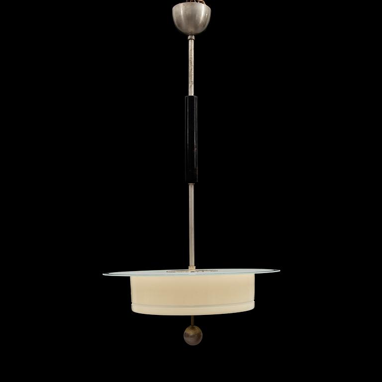 TAKLAMPA, art deco, 1900-talets första hälft. Höjd ca 85 cm.