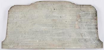 A Louis XVI rosewood and amaranth marquetry ormolu-mounted commode by Leonard Boudin (master in Paris 1761).